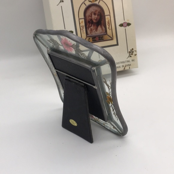 Vintage Hand Crafted Leaded Square Glass Frame - Picture 5 of 5